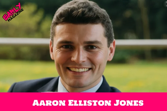 Aaron Elliston Jones Biography: From Military Hero to Successful Entrepreneur Aaron Elliston Jones professional headshot, British entrepreneur and former military officer, son of actor Vinnie Jones