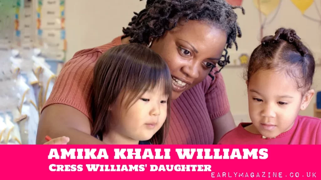 Amika Khali Williams Cress Williams daughter