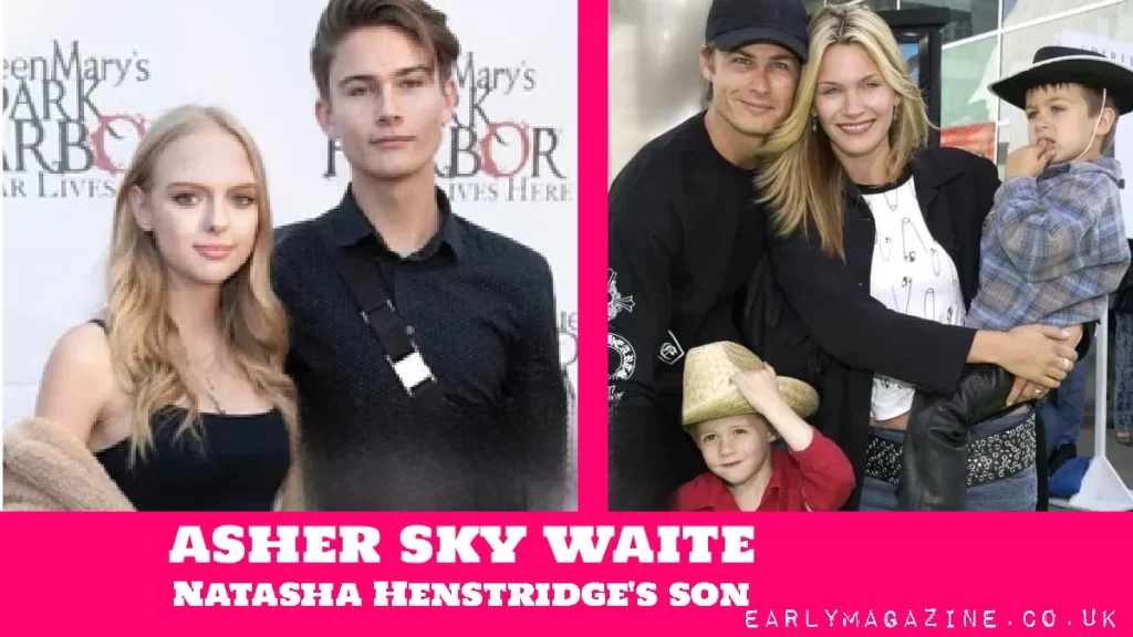 Asher Sky Waite Natasha Henstridge's son