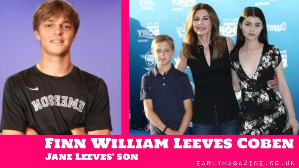 Finn William Leeves Coben Jane Leeves' son