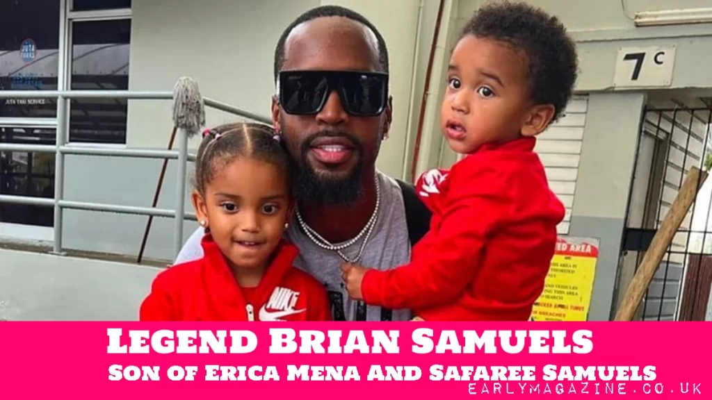 Legend Brian Samuels Son of Erica Mena And Safaree Samuels