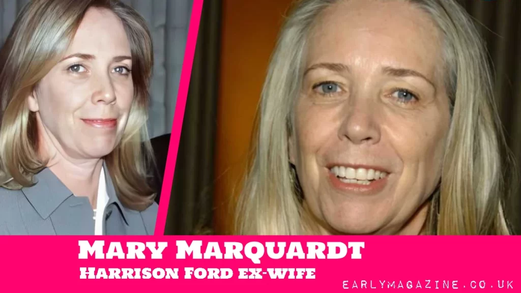 Mary Marquardt Former chef ‧ Harrison Ford's ex-wife