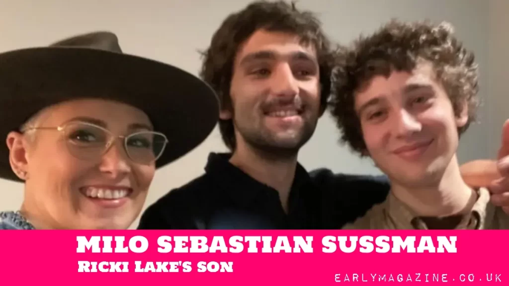 Milo Sebastian Sussman Ricki Lake's son