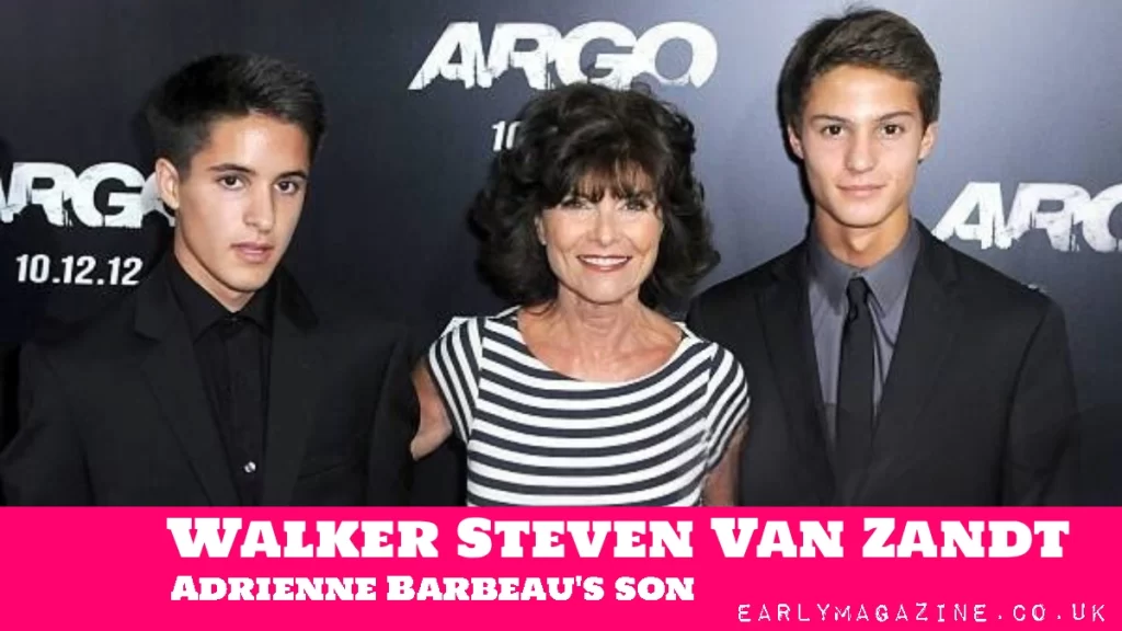 Walker Steven Van Zandt Adrienne Barbeaus son