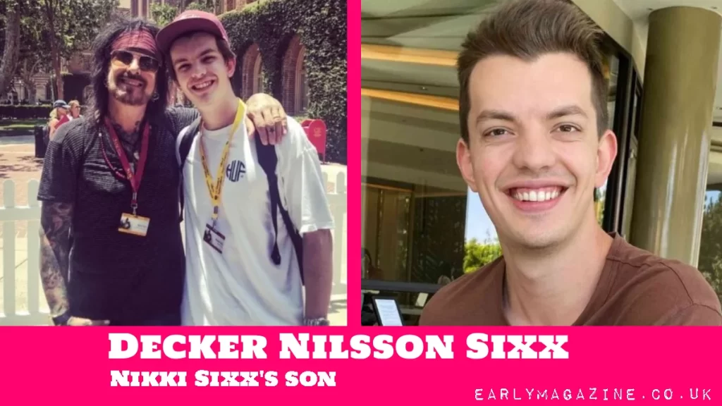 Decker Nilsson Sixx Nikki Sixx's son