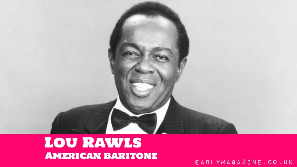 Lou Rawls American baritone