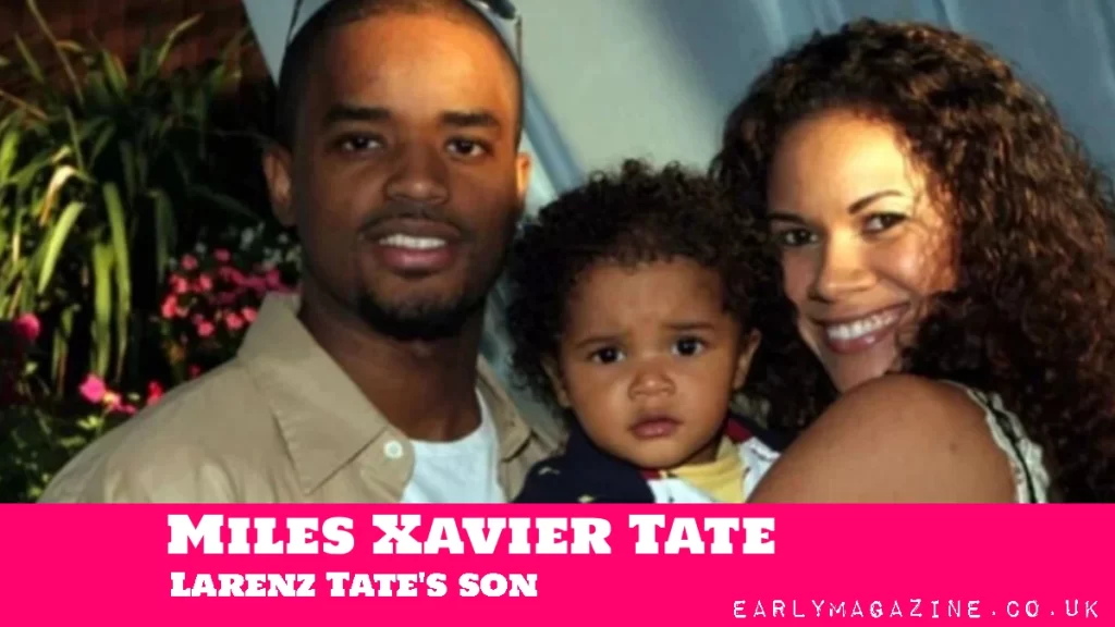 Miles Xavier Tate Larenz Tate's son