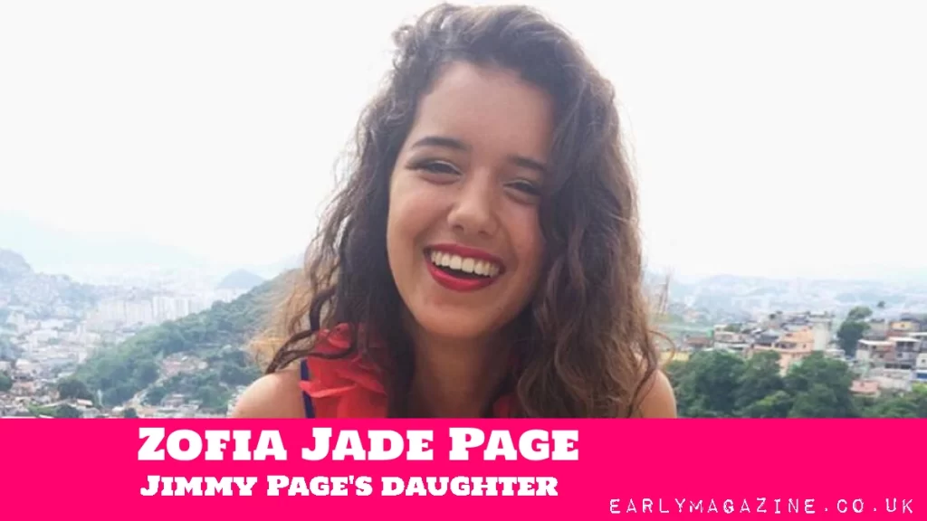 Zofia Jade Page Jimmy Page's daughter