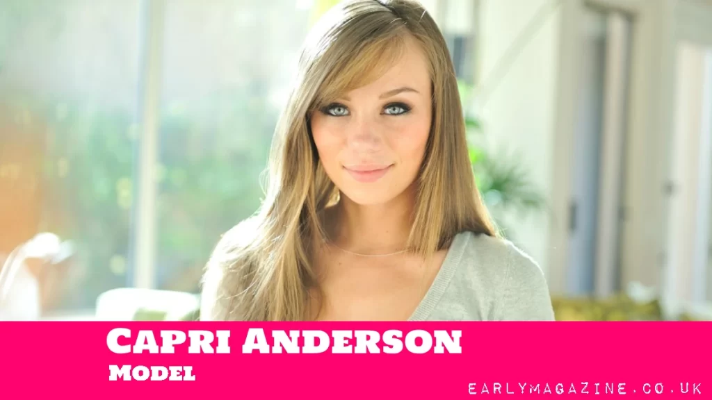 Capri Anderson Net Worth