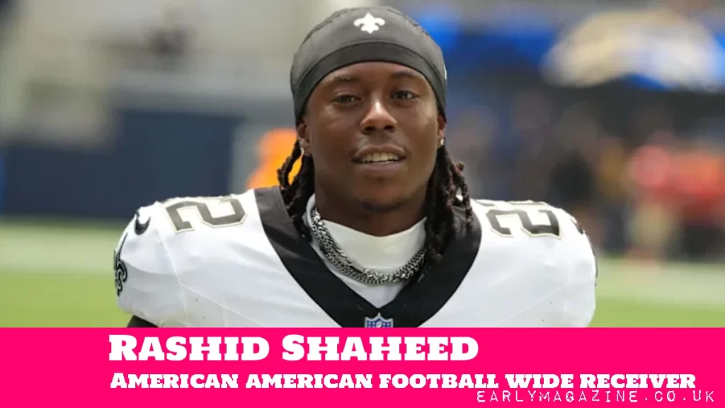 Rashid Shaheed American american football wide receiver