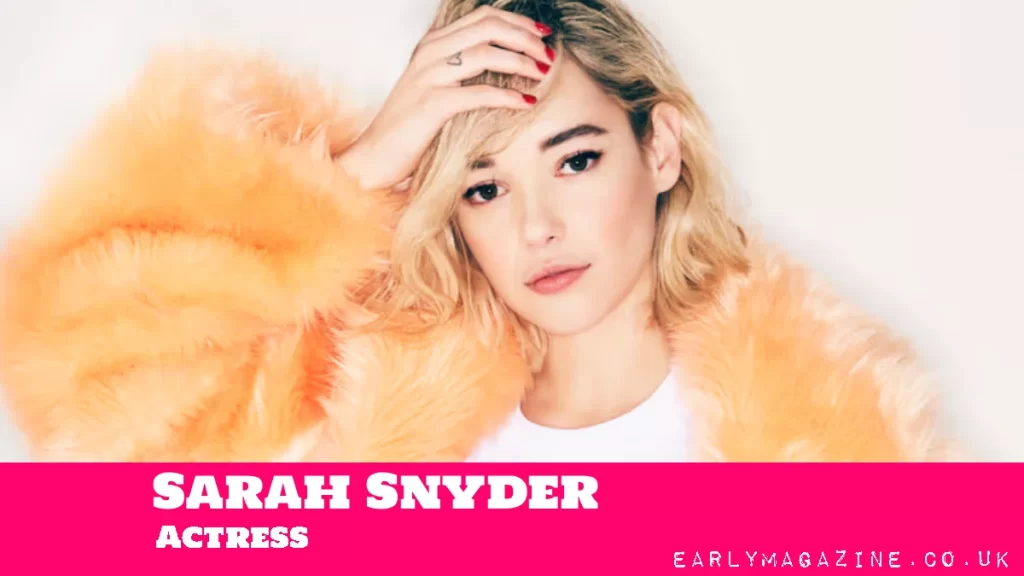Sarah Snyder Net Worth