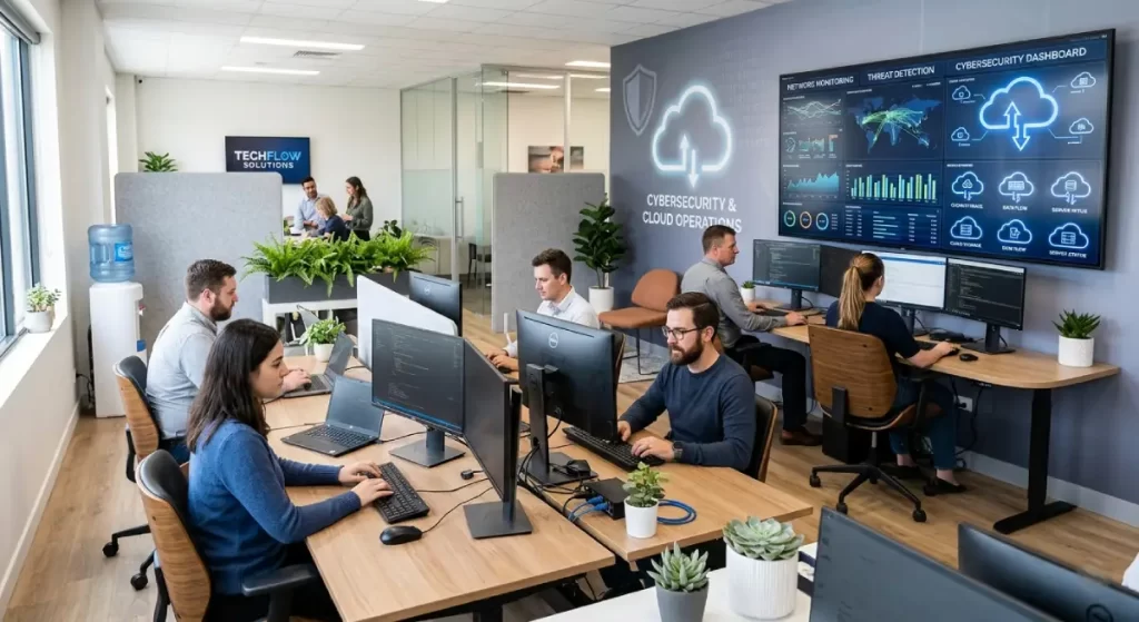 Managed IT support for small businesses improving productivity and security