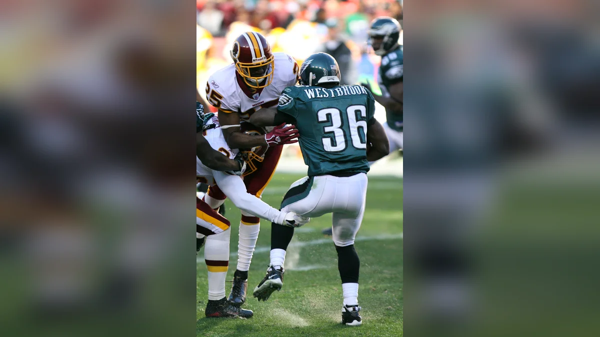 Brian Westbrook, the former Philadelphia Eagles running back.