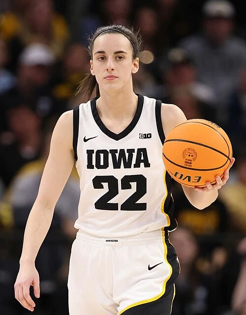 Caitlin Clark playing in the Big Ten tournament