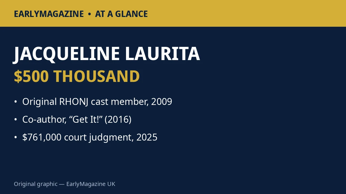 Jacqueline Laurita net worth at a glance