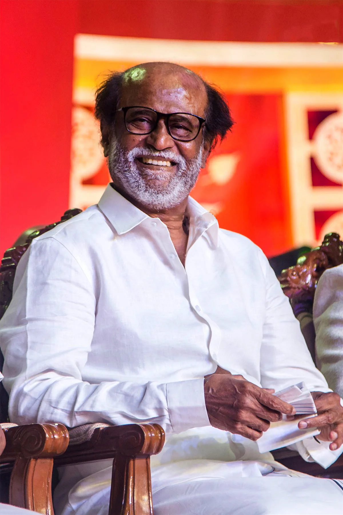 Rajinikanth at the inauguration of the MGR statue